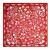 Apaszka `Fairy Garden Red`, wielokolorowy