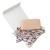 Zestaw CPFL321 - portmonetka CEL323 `Pompadour Rose` + apaszka CFS321 `Onde Bleu`, beżowy