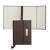 Notes A6 `Evidence Burgundy`, czerwony