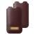 Etui na iPhonea `Evidence Burgundy`, brązowy