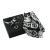 Zestaw UPFGU417 - lusterko UAG417 `Goccia` + pendrive UAU417 `Goccia` + apaszka UFL417 `Goccia`, czarny