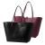 Torba ba zakupyTourbillon Reversible Bordeaux-Noir, czarny
