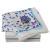 Zestaw CPHM515 - wieszak na torebkę CAH515 Blossom + apaszka CFM512 Tourbillon Blanc, wielokolorowy
