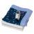 Zestaw CPMN585 - Apaszka CFM514 Tourbillon Bleu + Zegarek CMN585 Tourbillon Bleu, wielokolorowy