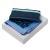 Zestaw CPWM514 - Torebka damska CEL514 Tourbillon Bleu + Apaszka CFM514 Tourbillon Bleu, wielokolorowy