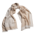 Szalik Bird Beige, beżowy