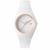 Zegarek ICE glam-White rose-gold-Medium, biały