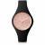 Zegarek ICE glitter-Black Rose-Gold-Small, czarny