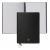 Note pad A6 Beaubourg Black, wielokolorowy