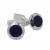 Cufflinks Paolo Blue, wielokolorowy