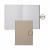 Notatnik A6 Boucle Nude, wielokolorowy