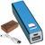 Power bank 2200 mAh, niebieski