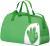 Torba sportowa CrisMa Smile Hand, zielony
