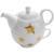 Porcelanowy zestaw do herbaty, biały