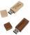 Pendrive z drewna, wielokolorowy