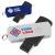 Pendrive z metalu i plastiku, wielokolorowy
