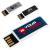 Pendrive z metalu i plastiku, wielokolorowy