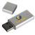 Pendrive metalowy, wielokolorowy