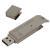 Pendrive metalowy, szary