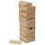 Gra typu Jenga, brązowy