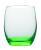 Zestaw 4 neonowych szklanek Vanilla Season HATTA, 300 ml, zielony