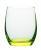 Zestaw 4 neonowych szklanek Vanilla Season HATTA, 300 ml, żółty