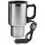 Kubek izotermiczny Auto Steel Mug 400 ml z podgrzewaczem, czarny, srebrny