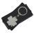 Brelok metalowy Clover, srebrny