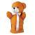 Pacynka Teddy Bear, biały, brązowy