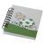 Notes 87x97/50k linia Funny Cow, zielony, szary