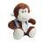 Maskotka Monkey, niebieski, brązowy