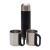 Termos Picnic Mate 480 ml z 2 kubkami, czarny, srebrny