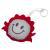 Maskotka odblaskowa Smiling Girl, czerwony, srebrny