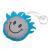 Maskotka odblaskowa Smiling Boy, niebieski, srebrny
