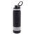 Bidon Facile 900 ml, czarny, szary