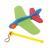 Samolot-proca SKY HOPPER, niebieski, czerwony, zielony