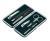 Elegancki zestaw do manicure AMELIE, czarny