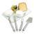 Sztućce do sera CHEESE, srebrny