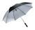 Lekki parasol JOKER, czarny, srebrny