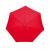 Aluminiowy parasol mini SHORTY, czerwony