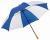 Parasol typu golf RAINDROPS, niebieski, biały